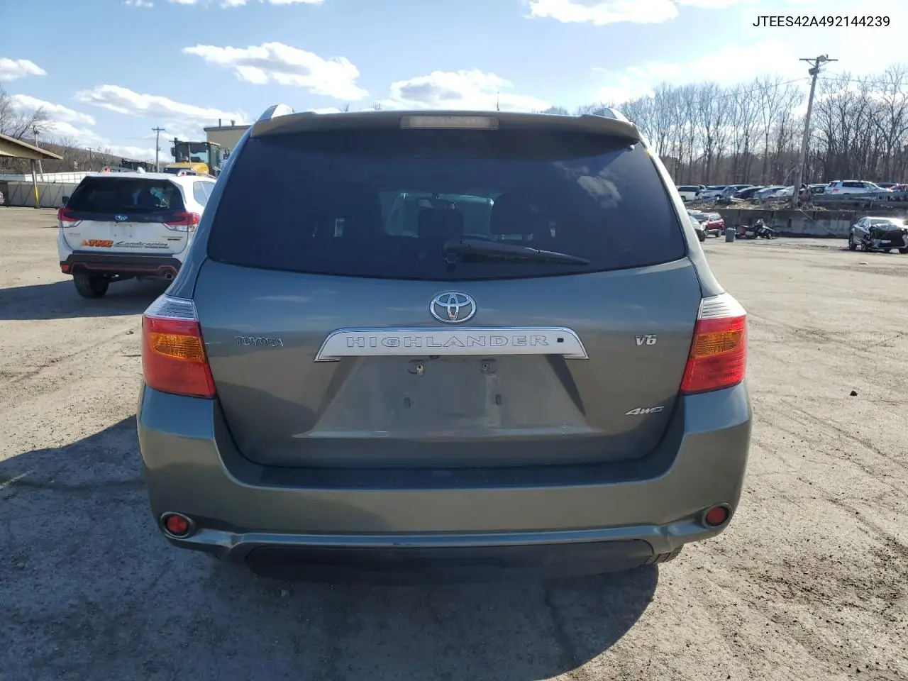 2009 Toyota Highlander Limited VIN: JTEES42A492144239 Lot: 50306385
