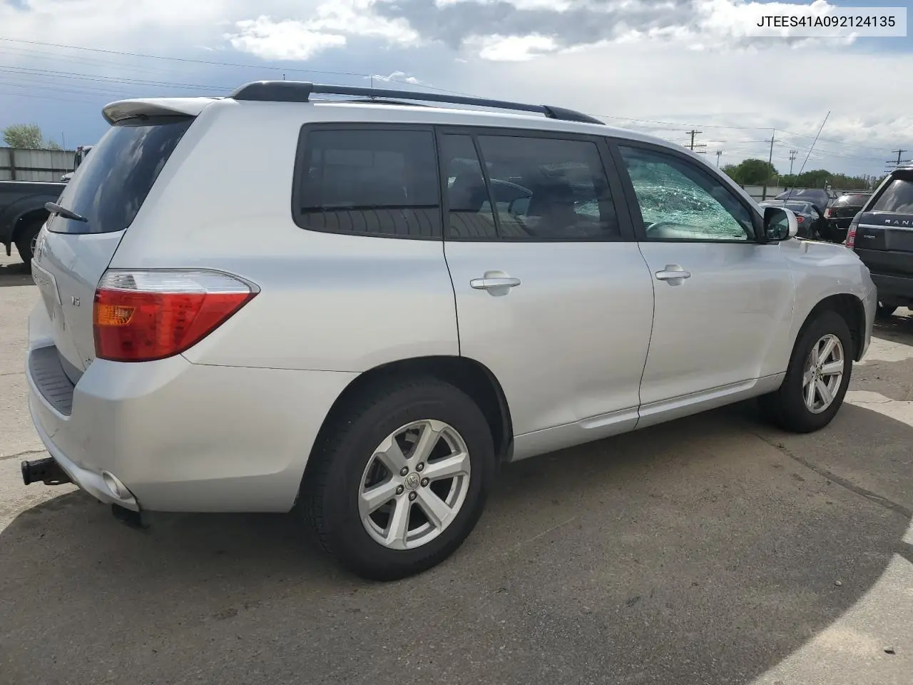 2009 Toyota Highlander VIN: JTEES41A092124135 Lot: 56237655