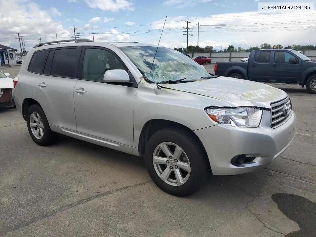 2009 Toyota Highlander VIN: JTEES41A092124135 Lot: 56237655