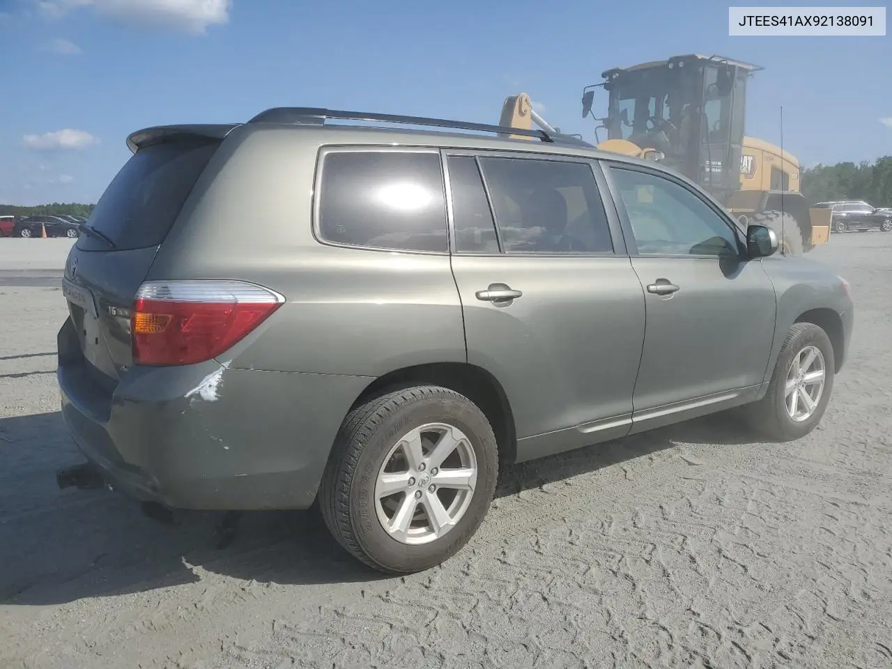 2009 Toyota Highlander VIN: JTEES41AX92138091 Lot: 56398855