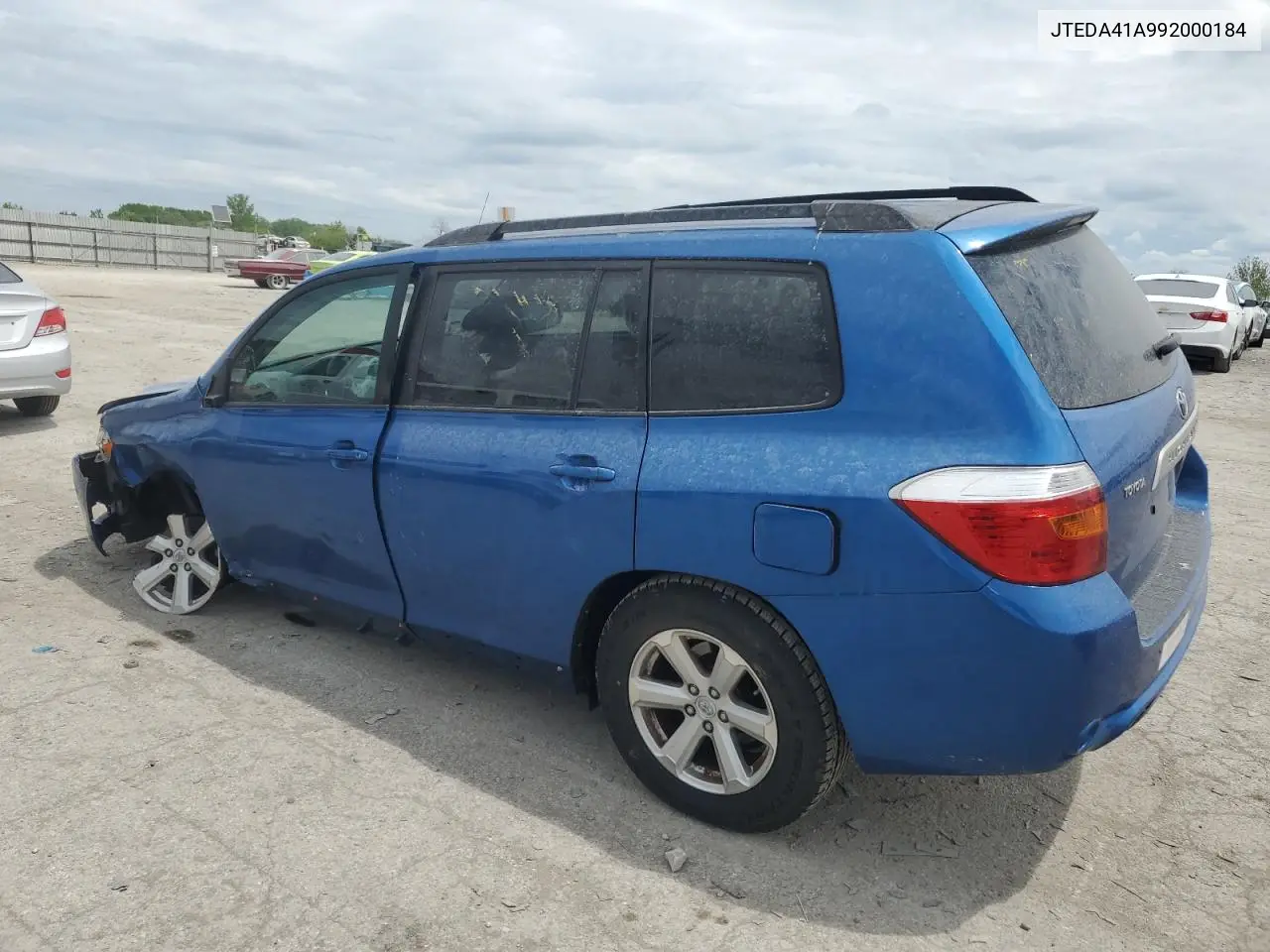 2009 Toyota Highlander VIN: JTEDA41A992000184 Lot: 56477225