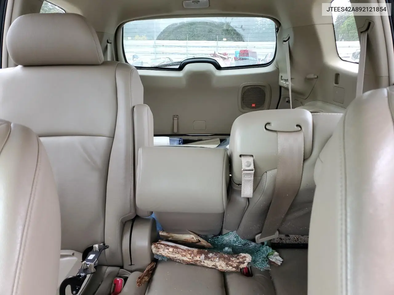 2009 Toyota Highlander Limited VIN: JTEES42A892121854 Lot: 56566195