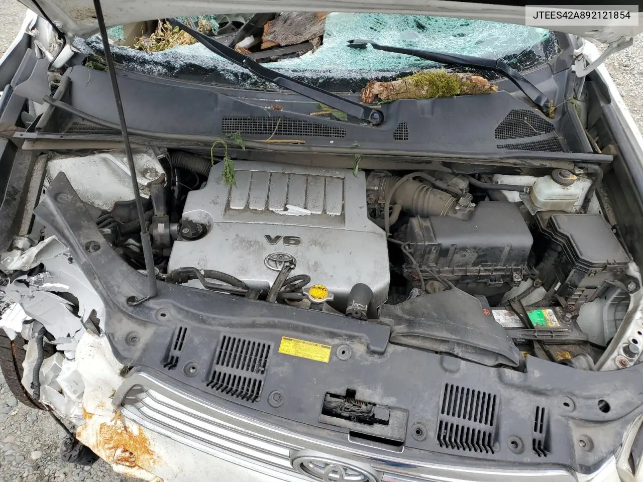 2009 Toyota Highlander Limited VIN: JTEES42A892121854 Lot: 56566195