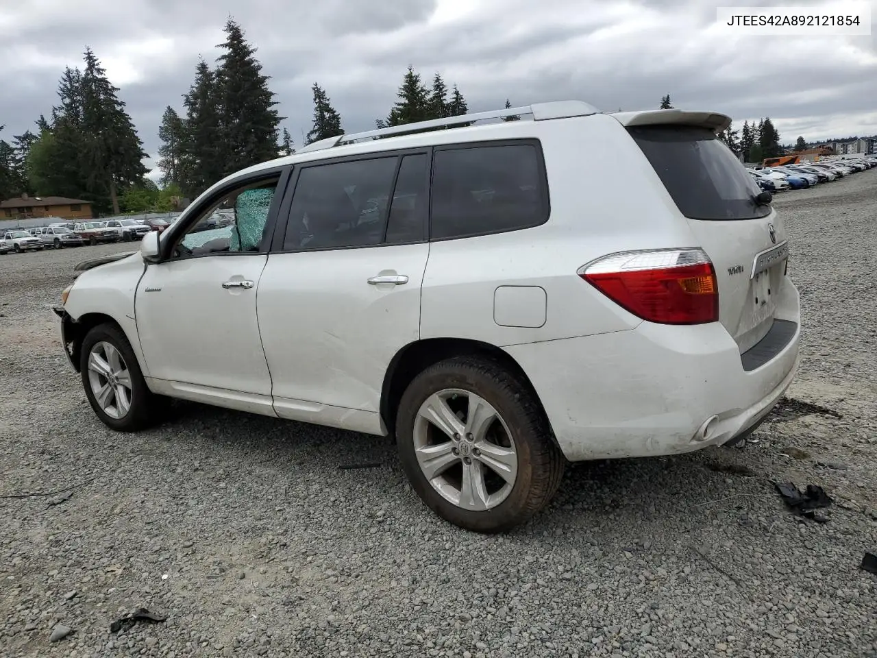 2009 Toyota Highlander Limited VIN: JTEES42A892121854 Lot: 56566195