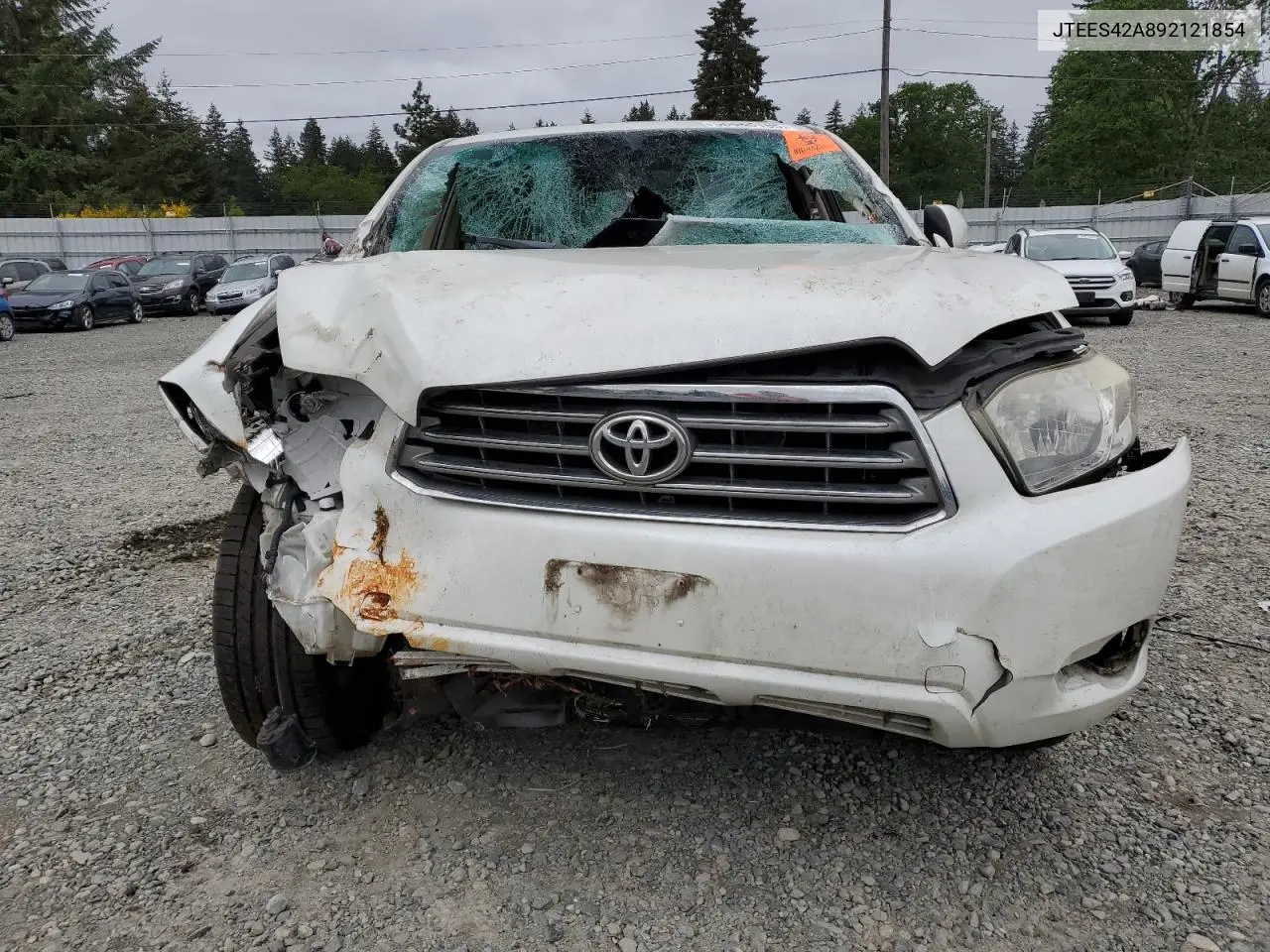 2009 Toyota Highlander Limited VIN: JTEES42A892121854 Lot: 56566195