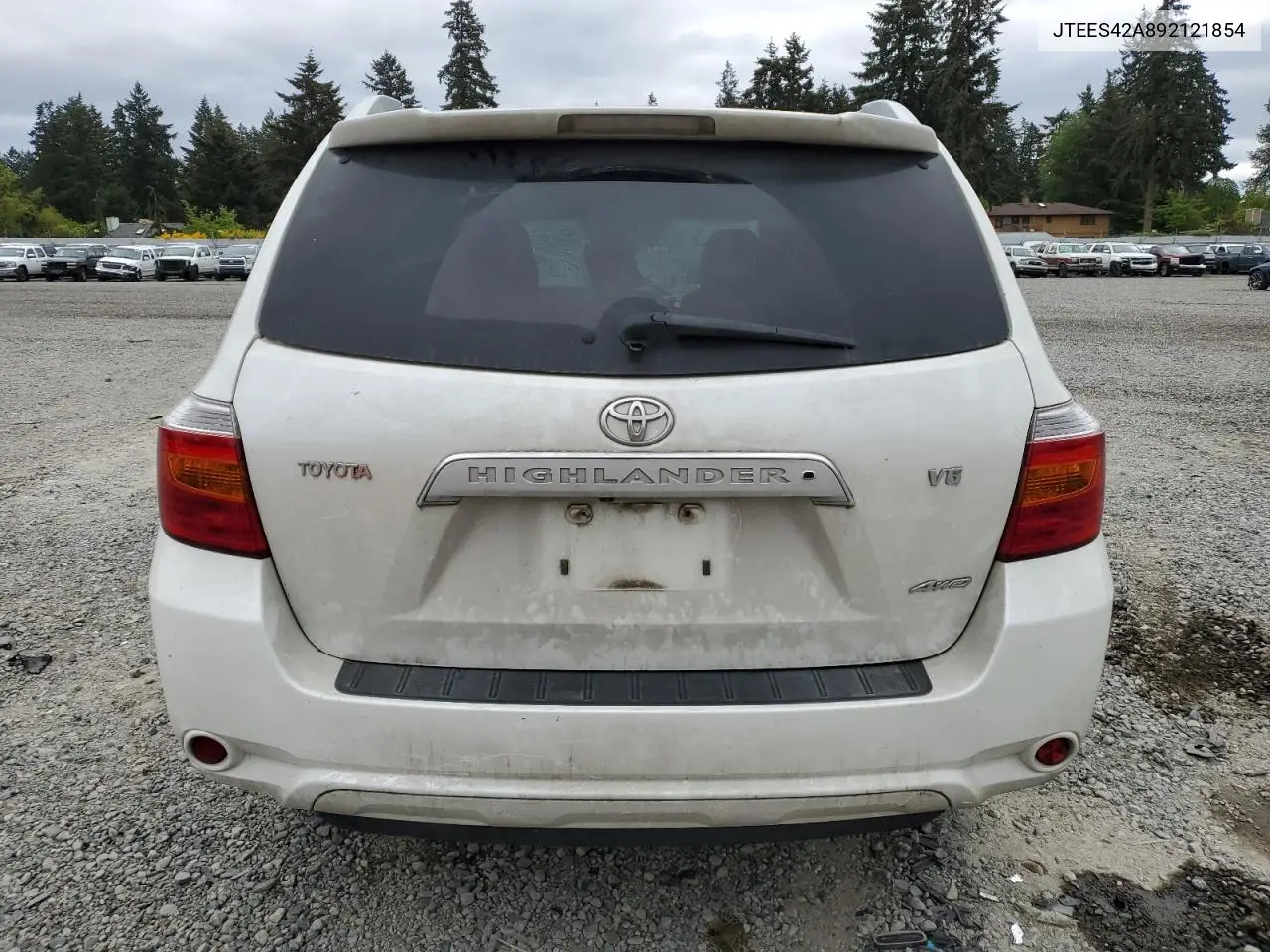 2009 Toyota Highlander Limited VIN: JTEES42A892121854 Lot: 56566195