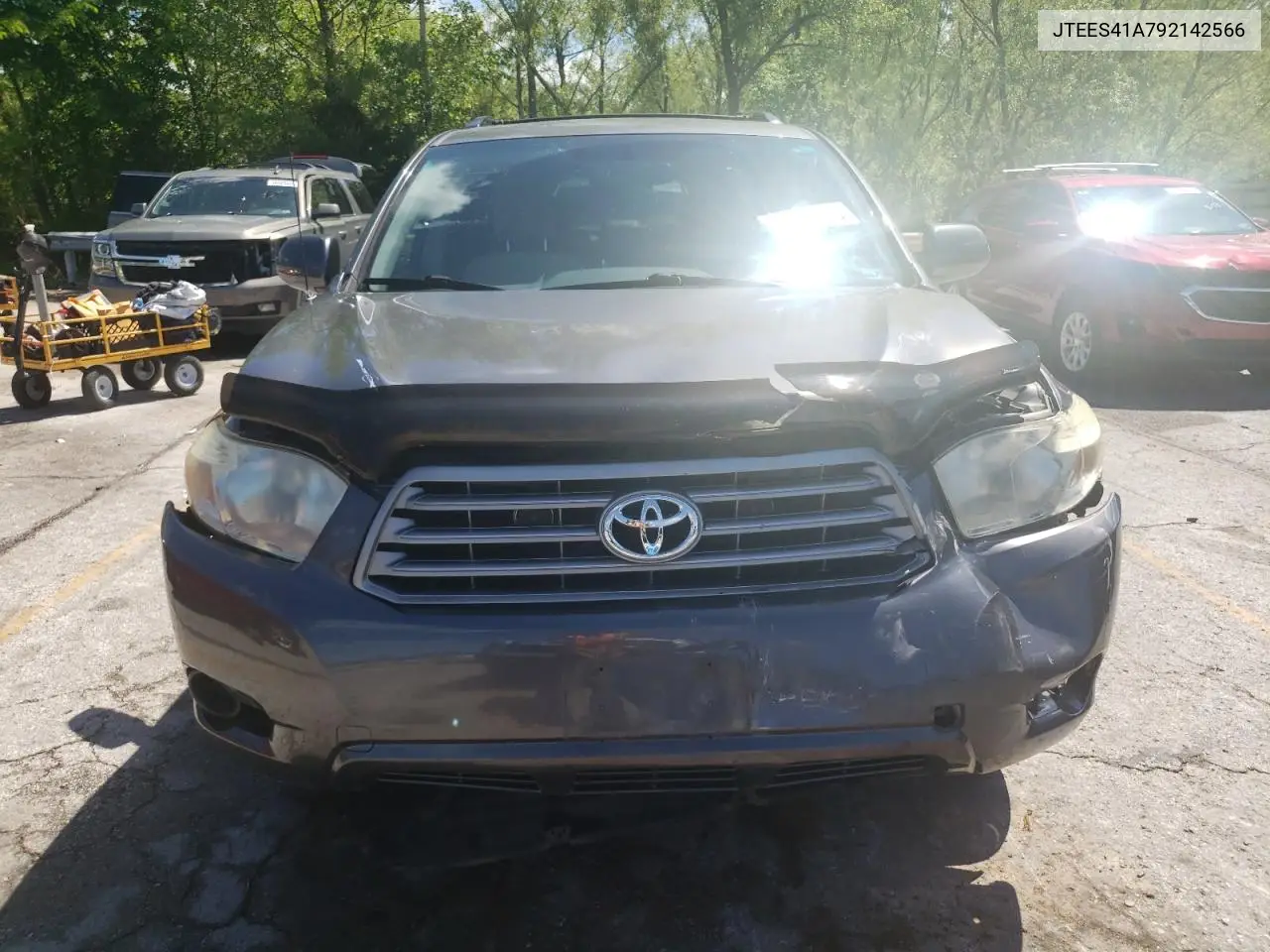 2009 Toyota Highlander VIN: JTEES41A792142566 Lot: 56718135