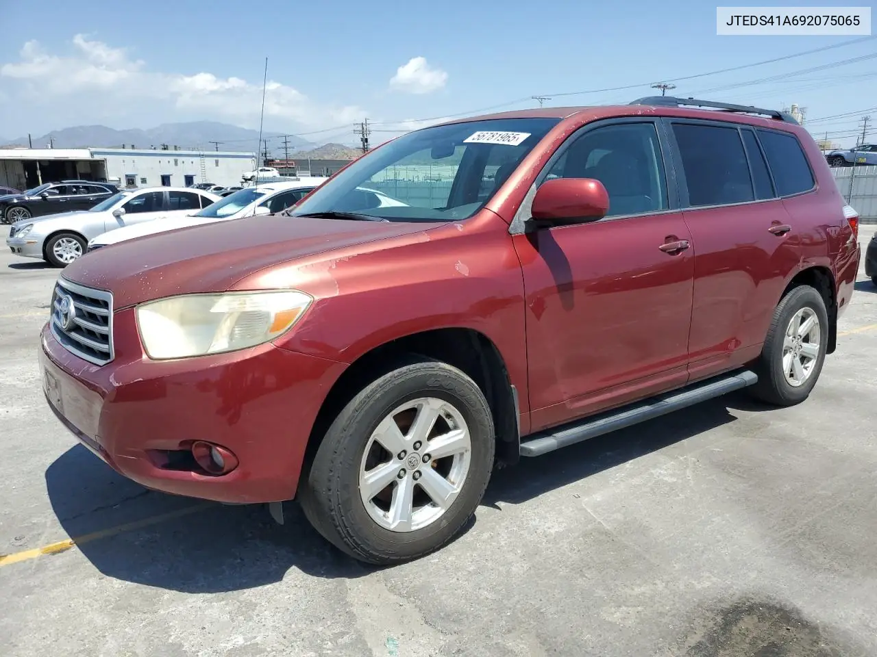 jteds41a692075065 JTEDS41A692075065 2009 Toyota Highlander
