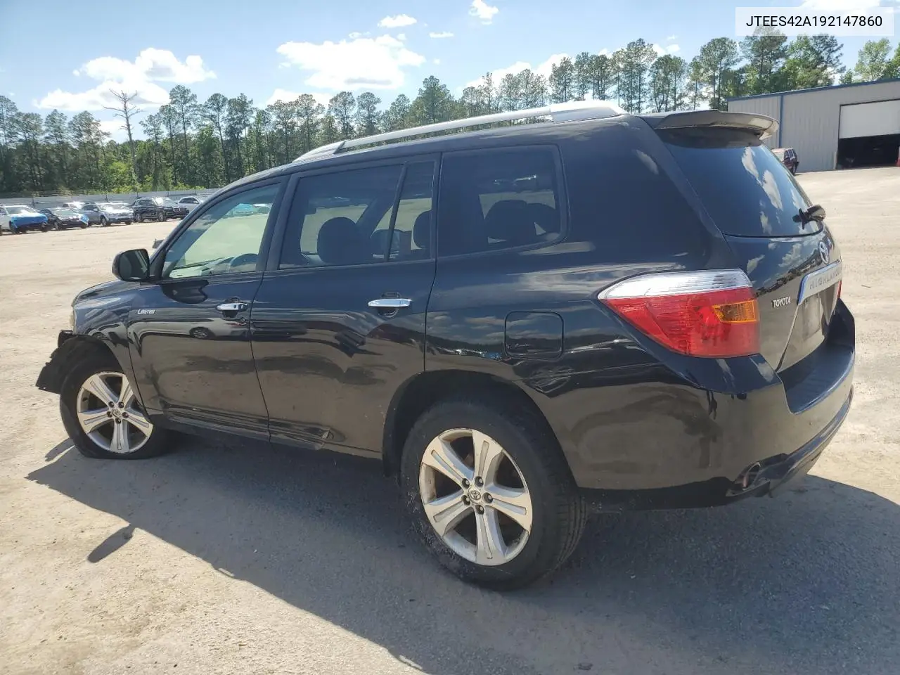 2009 Toyota Highlander Limited VIN: JTEES42A192147860 Lot: 56786845