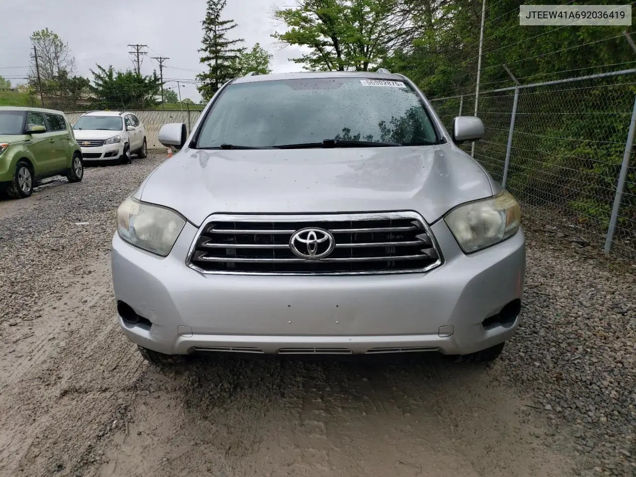 2009 Toyota Highlander Hybrid VIN: JTEEW41A692036419 Lot: 56902875