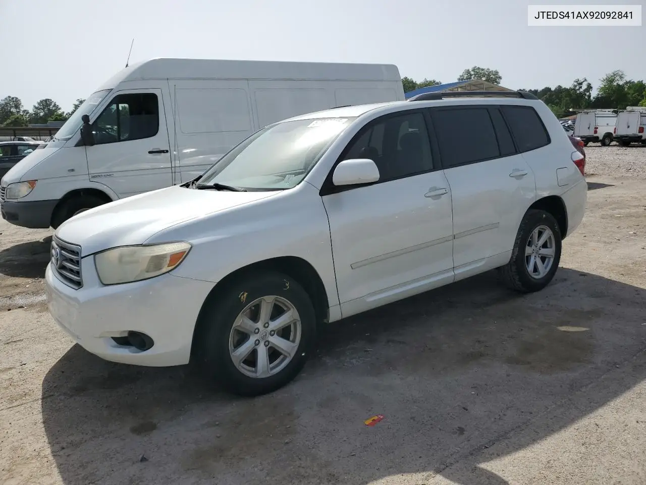 2009 Toyota Highlander VIN: JTEDS41AX92092841 Lot: 57097315