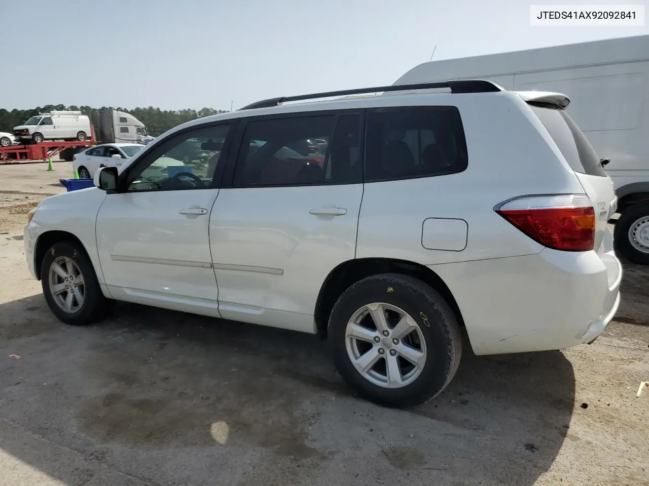 2009 Toyota Highlander VIN: JTEDS41AX92092841 Lot: 57097315