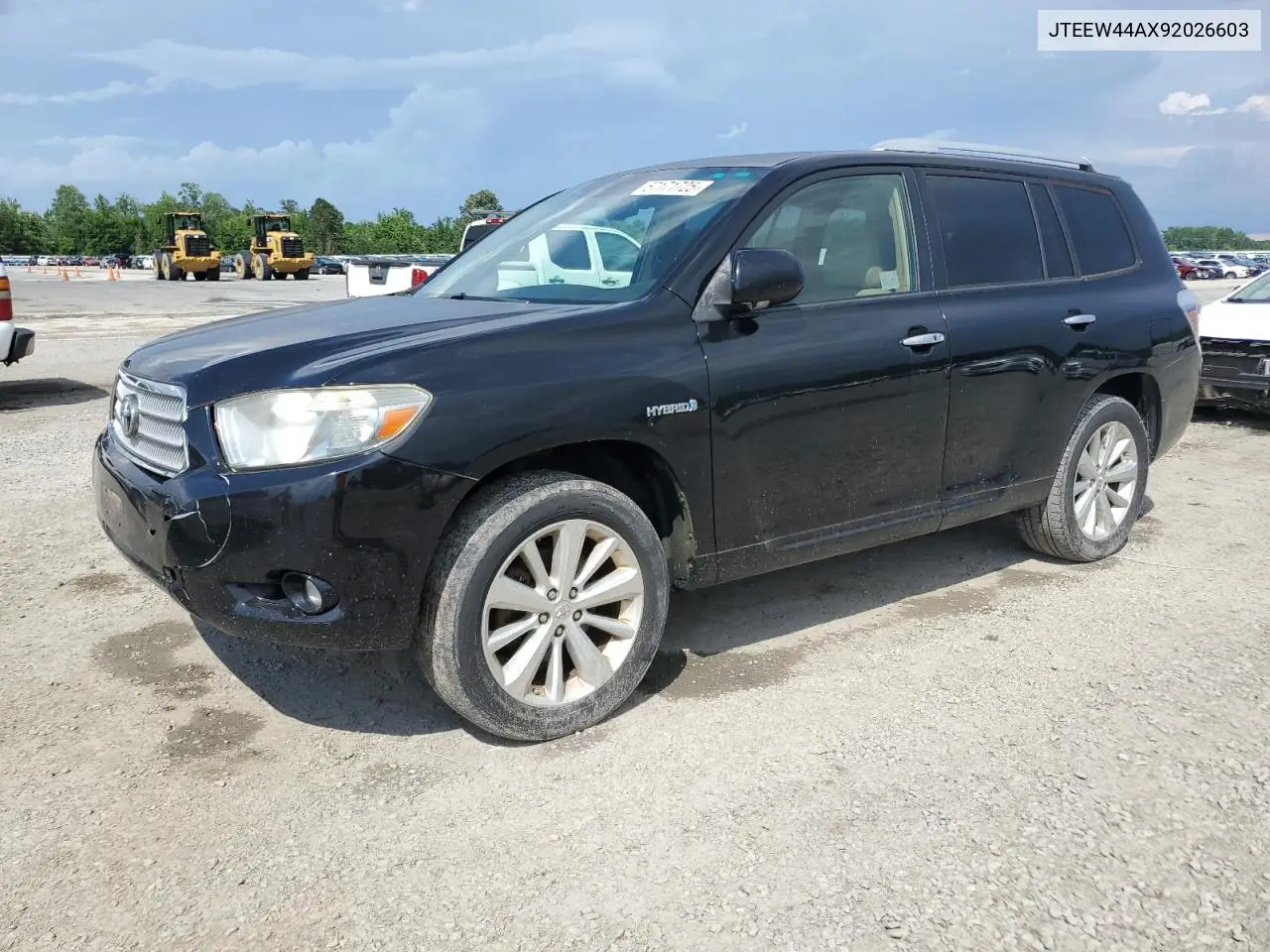 2009 Toyota Highlander Hybrid Limited VIN: JTEEW44AX92026603 Lot: 57171725