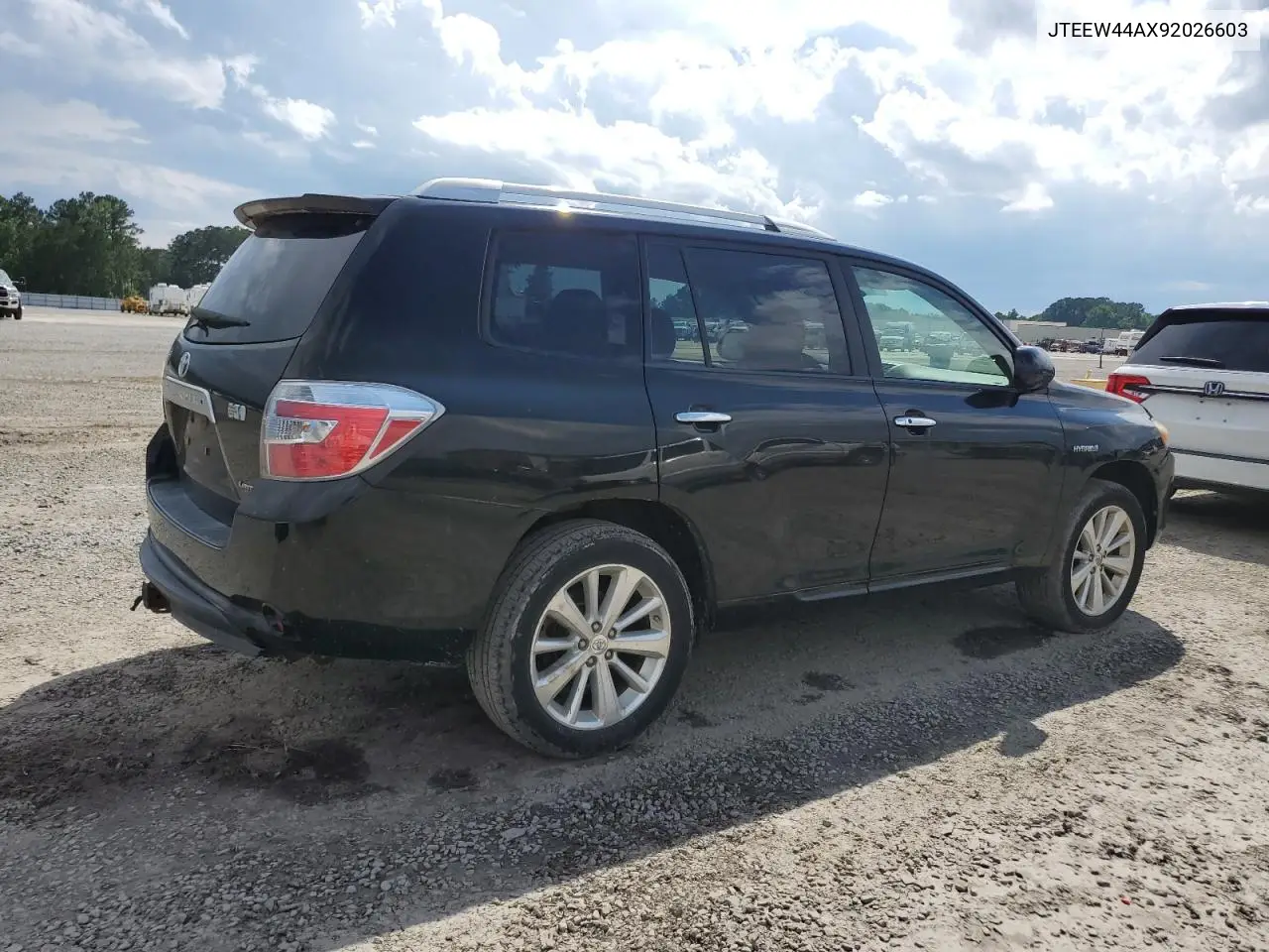 2009 Toyota Highlander Hybrid Limited VIN: JTEEW44AX92026603 Lot: 57171725
