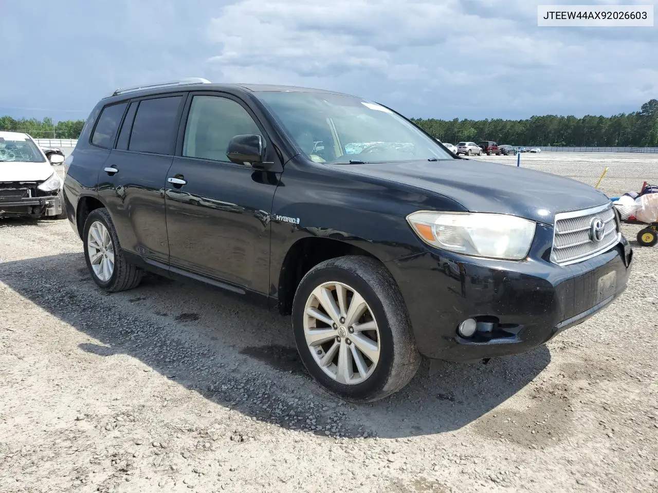2009 Toyota Highlander Hybrid Limited VIN: JTEEW44AX92026603 Lot: 57171725