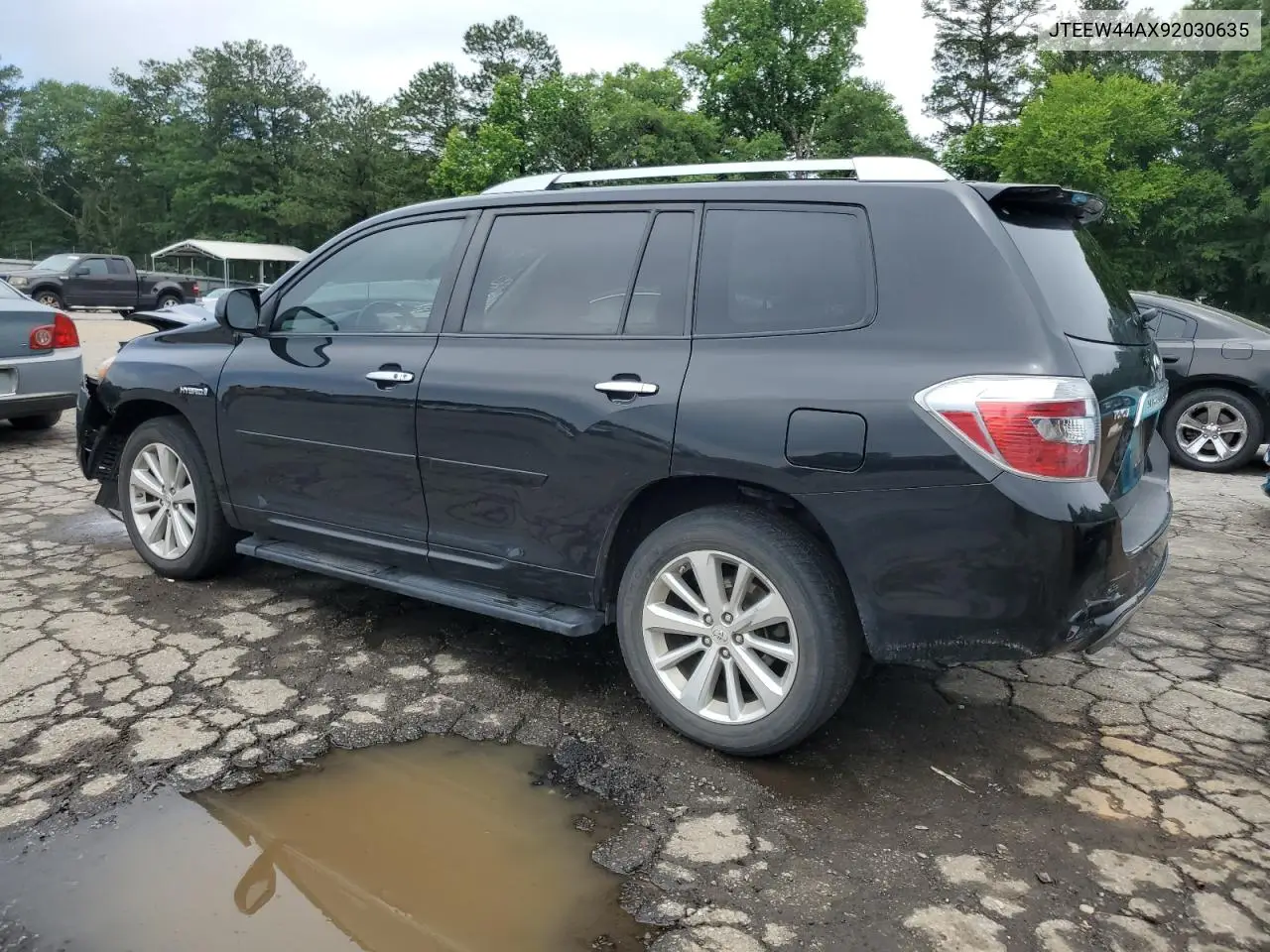 2009 Toyota Highlander Hybrid Limited VIN: JTEEW44AX92030635 Lot: 58718275