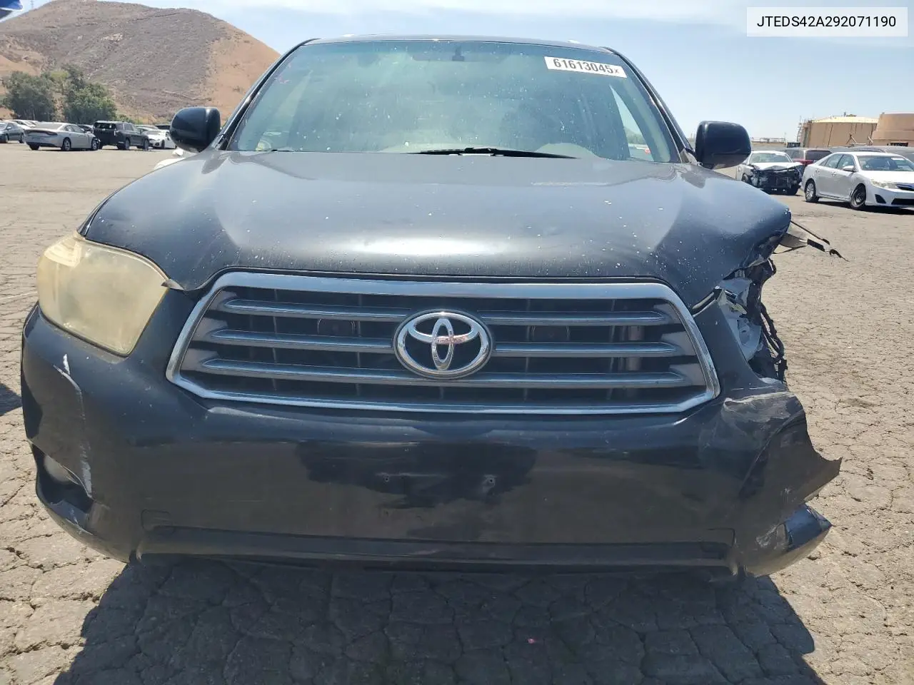 2009 Toyota Highlander Limited VIN: JTEDS42A292071190 Lot: 61613045