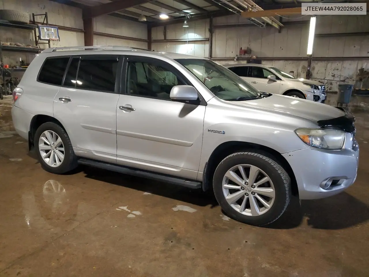 2009 Toyota Highlander Hybrid Limited VIN: JTEEW44A792028065 Lot: 61909215