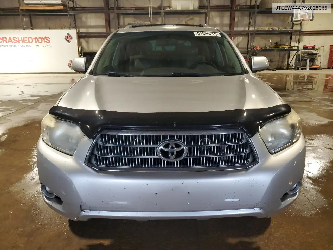 2009 Toyota Highlander Hybrid Limited VIN: JTEEW44A792028065 Lot: 61909215