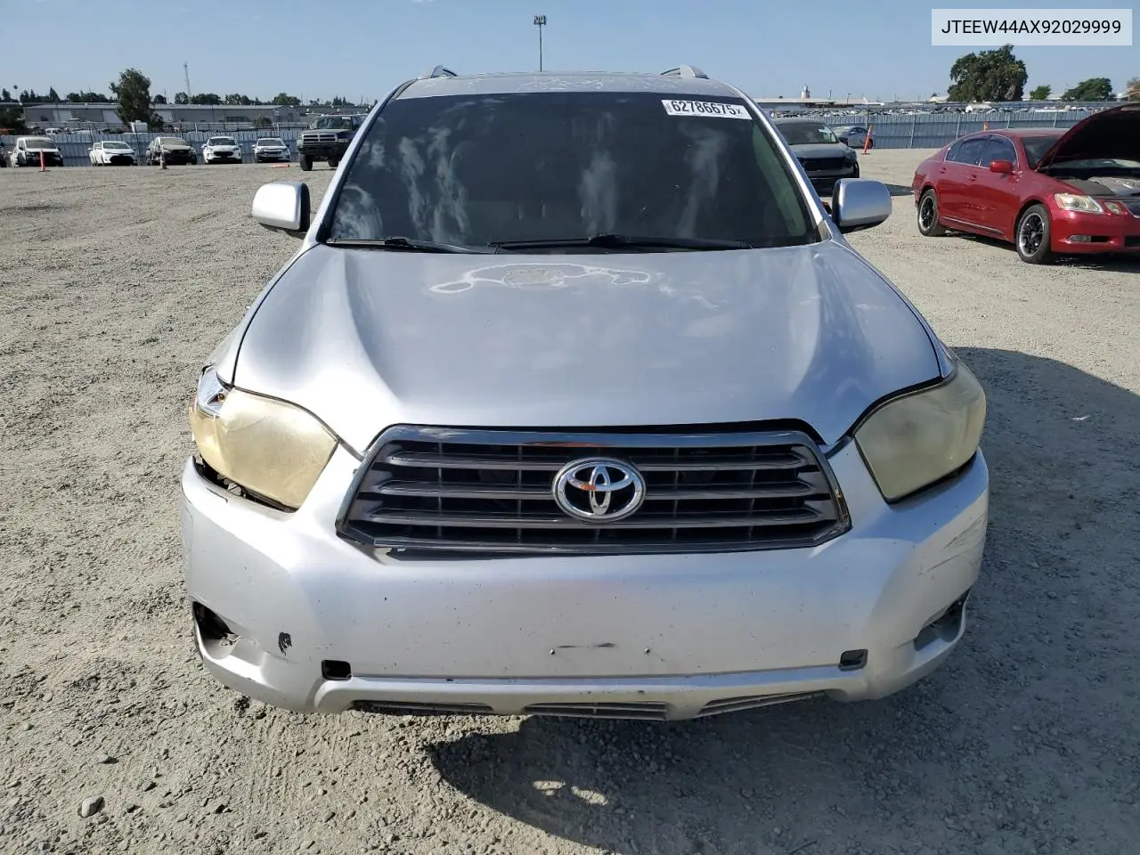 2009 Toyota Highlander Hybrid Limited VIN: JTEEW44AX92029999 Lot: 62786675