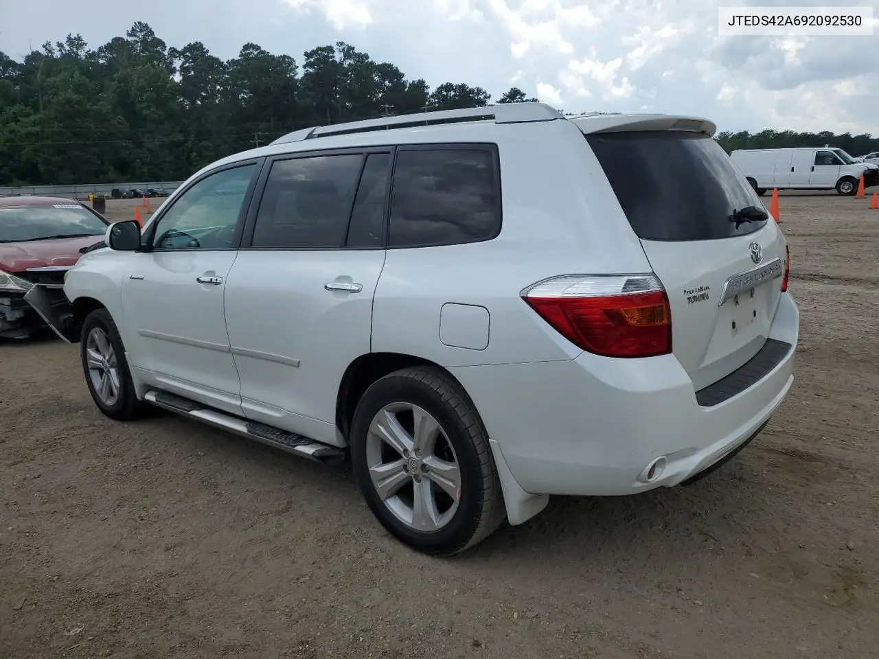 2009 Toyota Highlander Limited VIN: JTEDS42A692092530 Lot: 62880045
