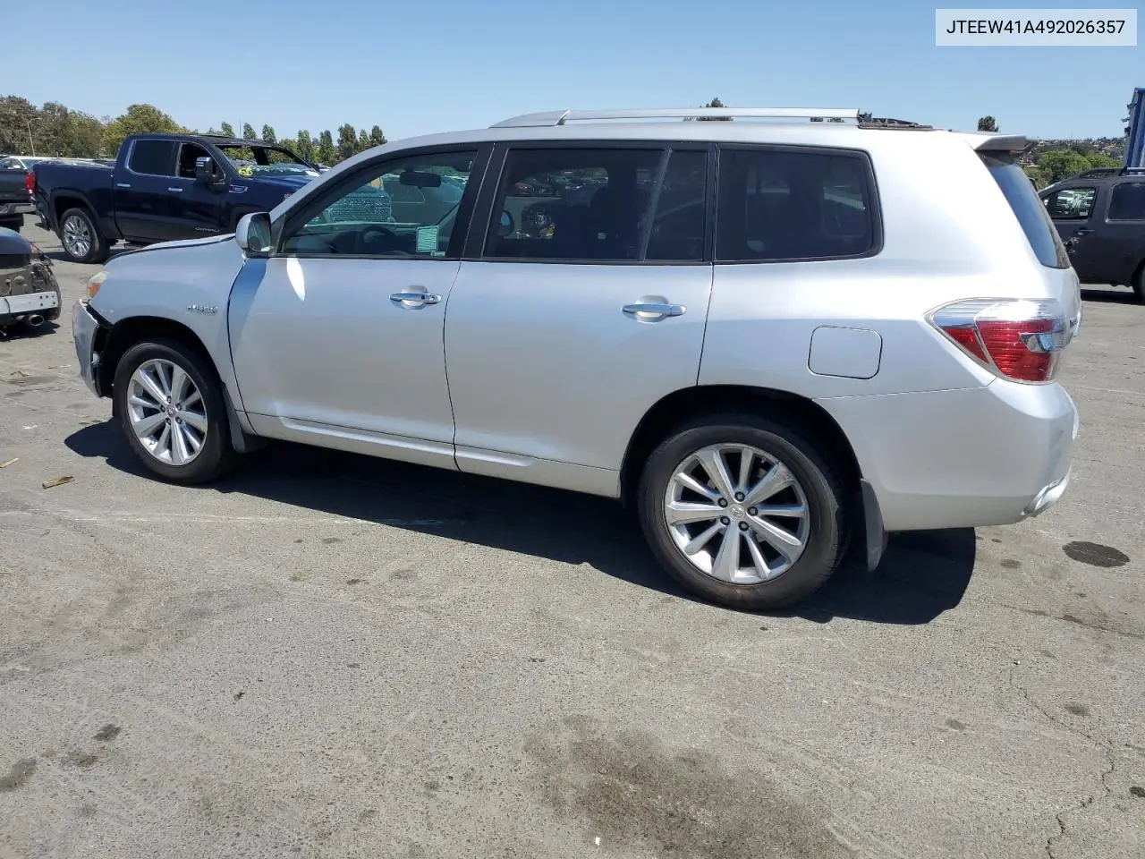 2009 Toyota Highlander Hybrid VIN: JTEEW41A492026357 Lot: 65253885