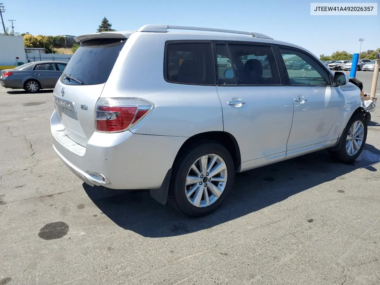 2009 Toyota Highlander Hybrid VIN: JTEEW41A492026357 Lot: 65253885