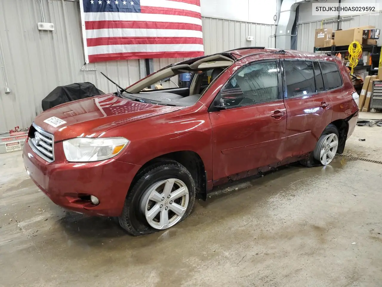 2010 Toyota Highlander Se VIN: 5TDJK3EH0AS029592 Lot: 56120605