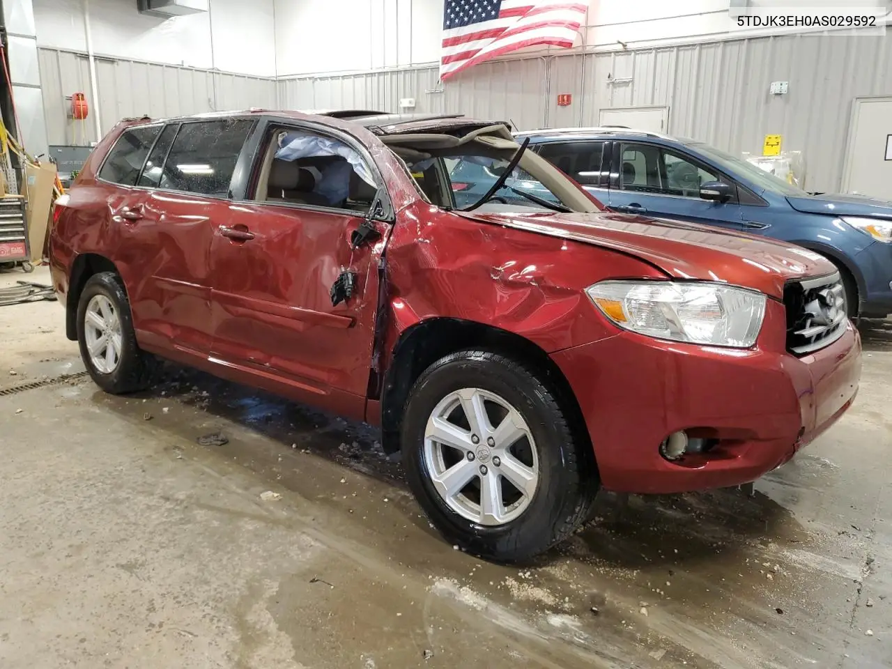 2010 Toyota Highlander Se VIN: 5TDJK3EH0AS029592 Lot: 56120605