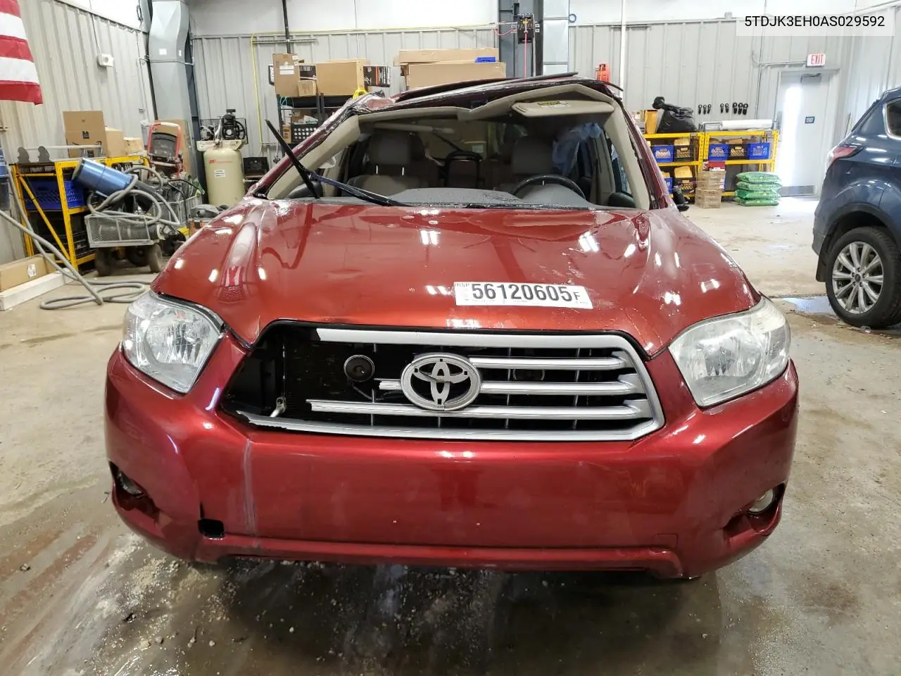 2010 Toyota Highlander Se VIN: 5TDJK3EH0AS029592 Lot: 56120605