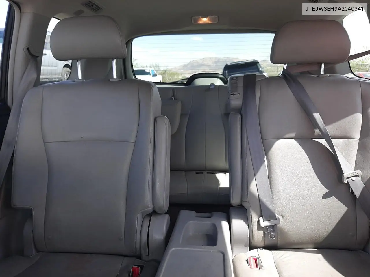 2010 Toyota Highlander Hybrid Limited VIN: JTEJW3EH9A2040341 Lot: 56343995