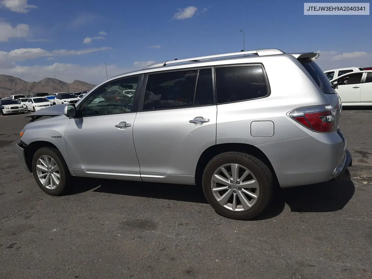 2010 Toyota Highlander Hybrid Limited VIN: JTEJW3EH9A2040341 Lot: 56343995
