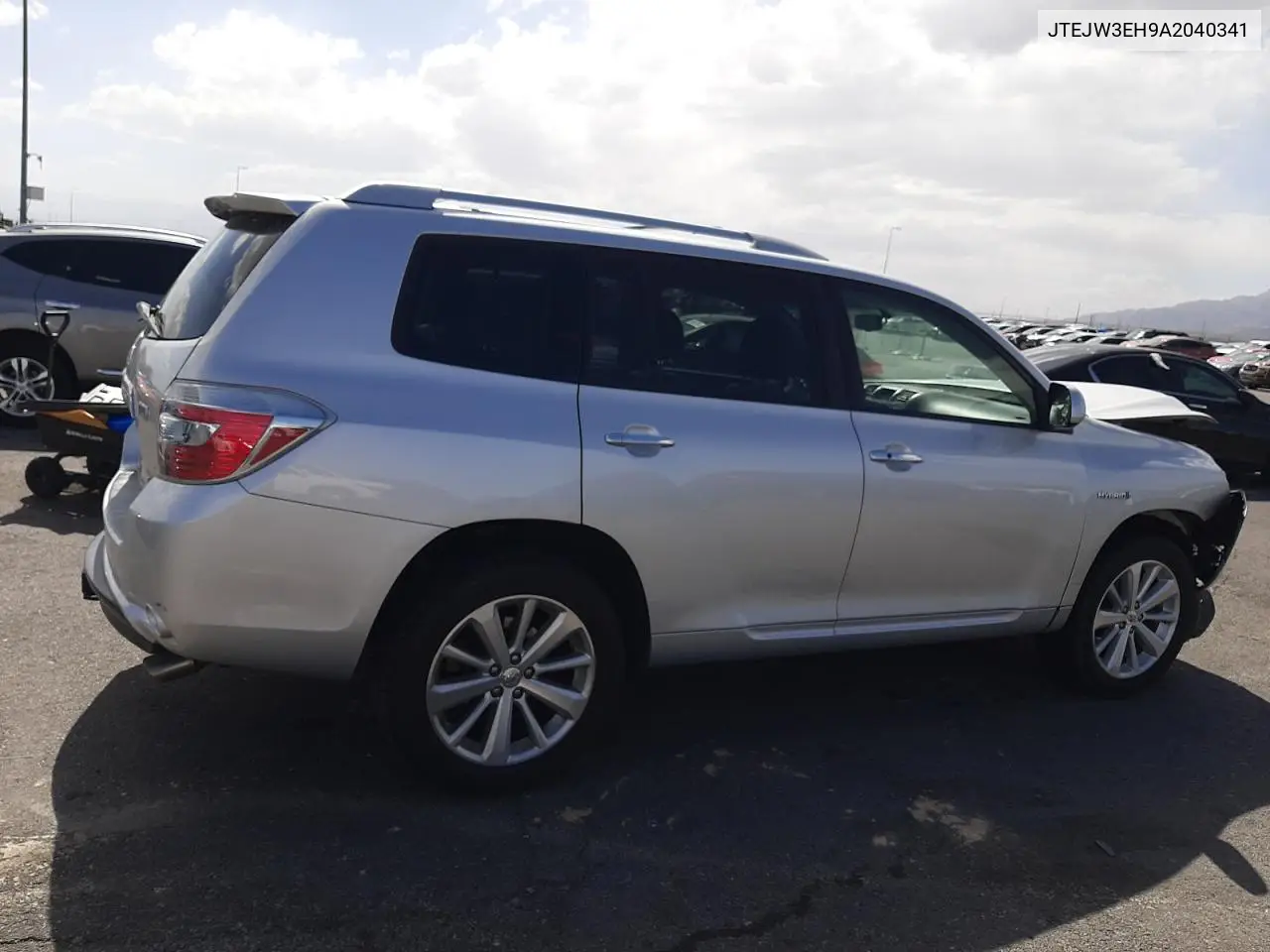 2010 Toyota Highlander Hybrid Limited VIN: JTEJW3EH9A2040341 Lot: 56343995