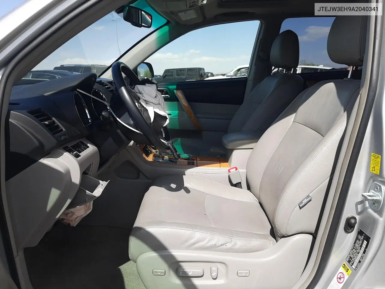 2010 Toyota Highlander Hybrid Limited VIN: JTEJW3EH9A2040341 Lot: 56343995