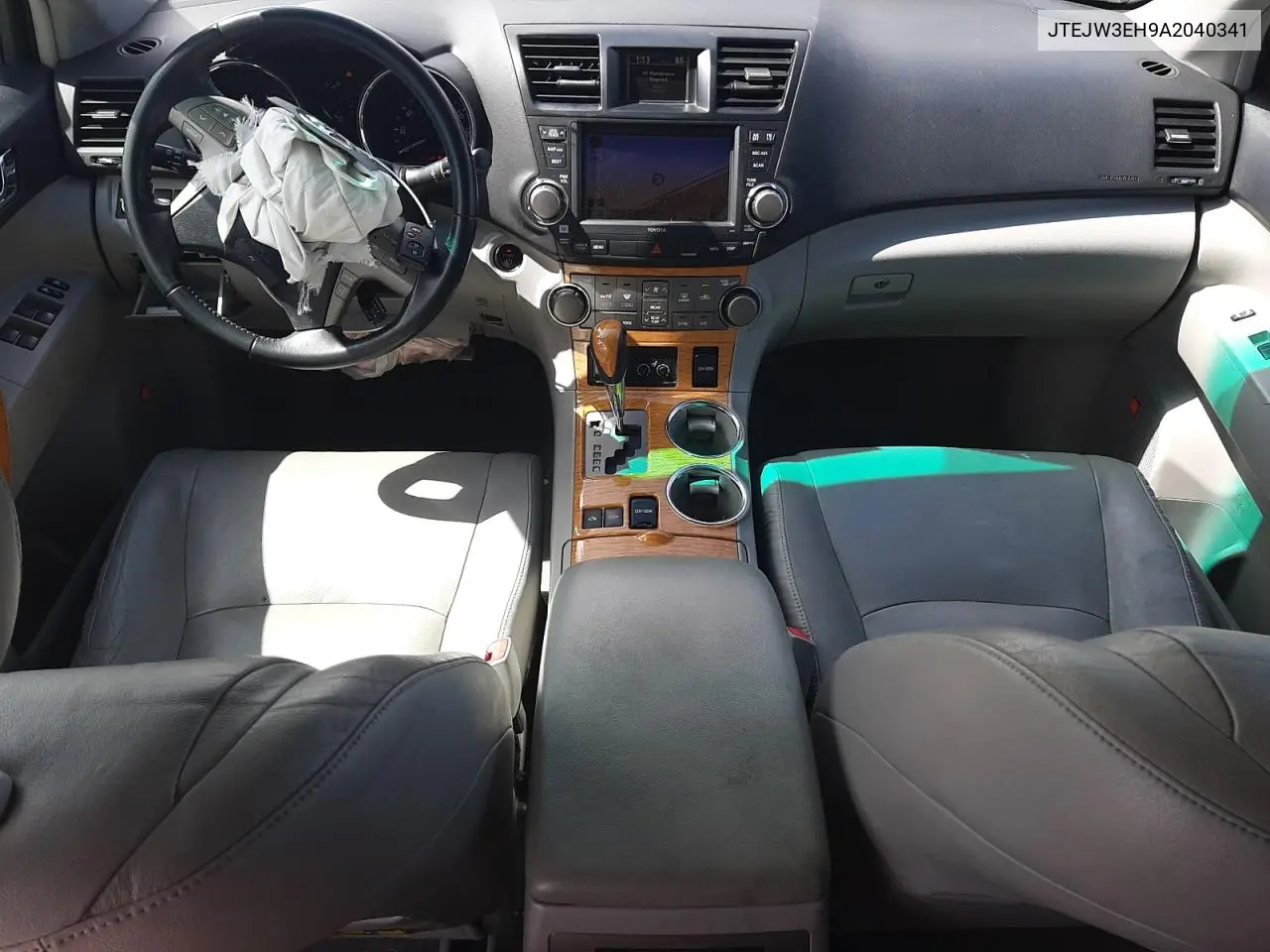 2010 Toyota Highlander Hybrid Limited VIN: JTEJW3EH9A2040341 Lot: 56343995