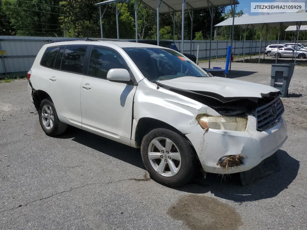 2010 Toyota Highlander VIN: JTEZK3EH9A2105929 Lot: 56819115