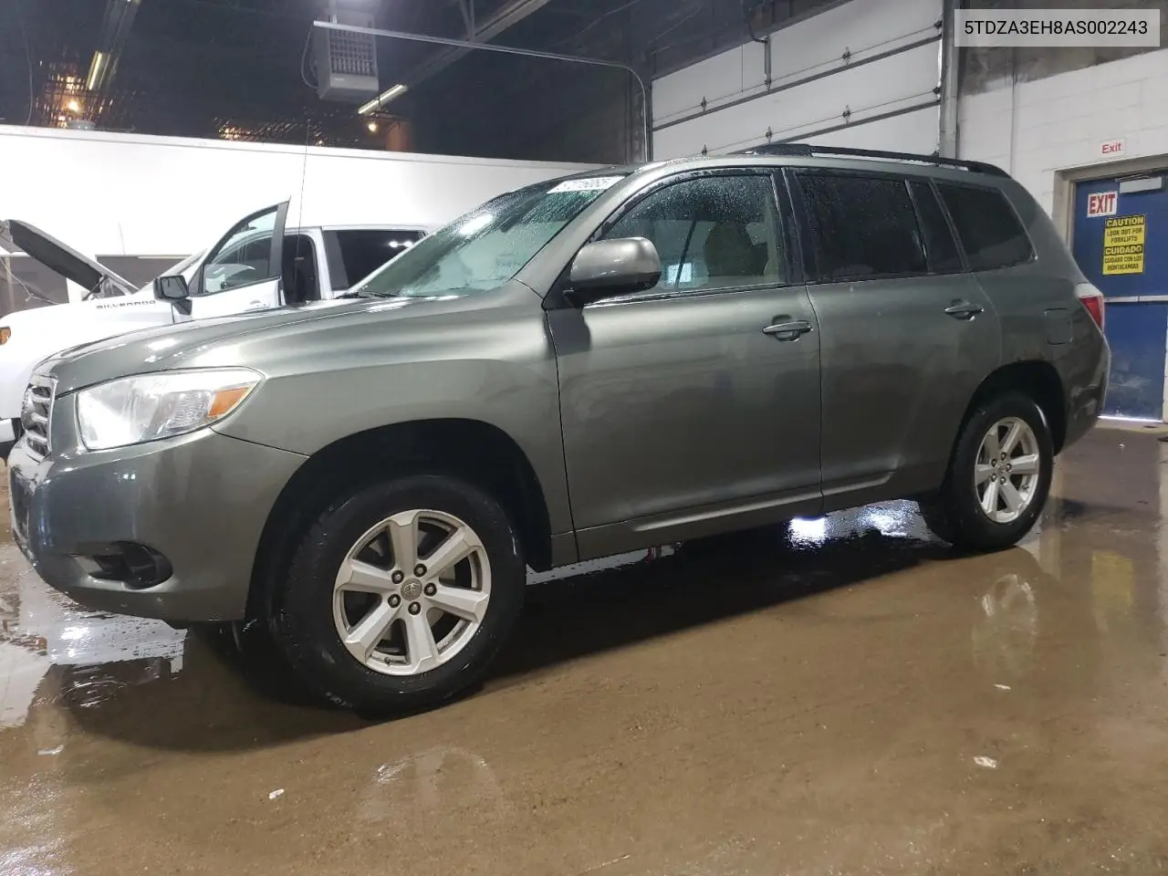 2010 Toyota Highlander VIN: 5TDZA3EH8AS002243 Lot: 57016085