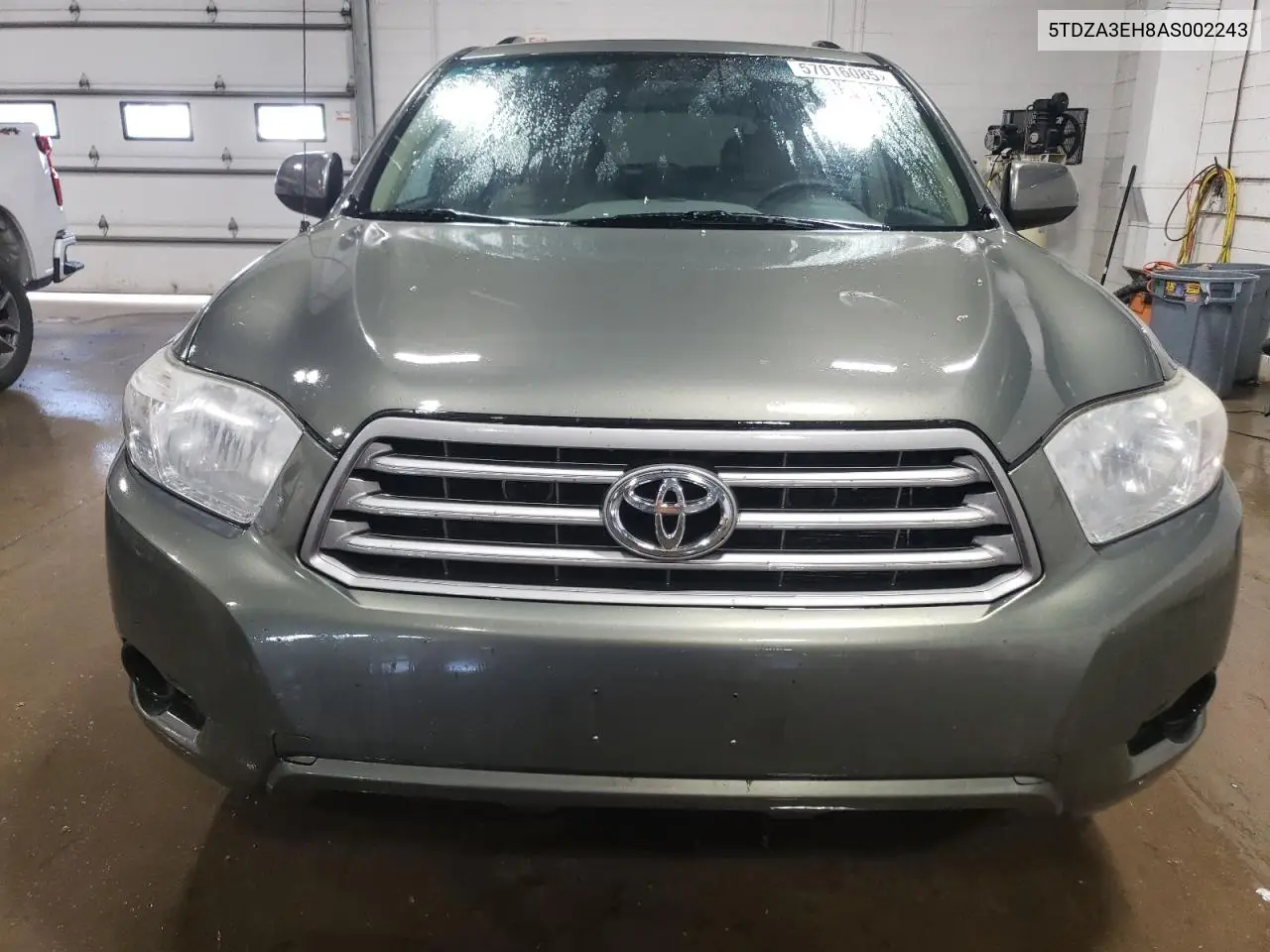 2010 Toyota Highlander VIN: 5TDZA3EH8AS002243 Lot: 57016085