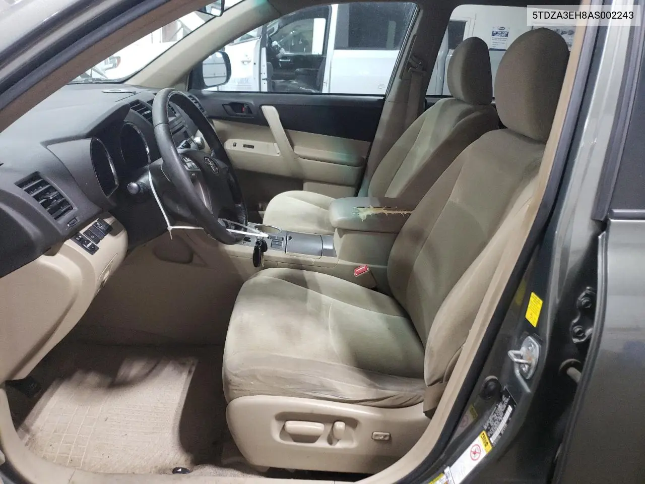 2010 Toyota Highlander VIN: 5TDZA3EH8AS002243 Lot: 57016085
