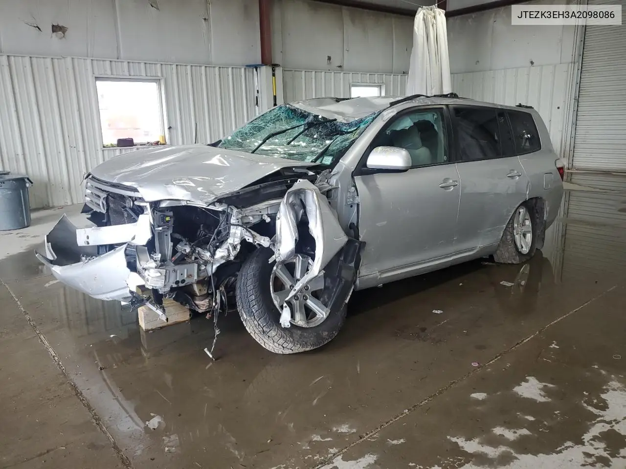 2010 Toyota Highlander VIN: JTEZK3EH3A2098086 Lot: 58777365