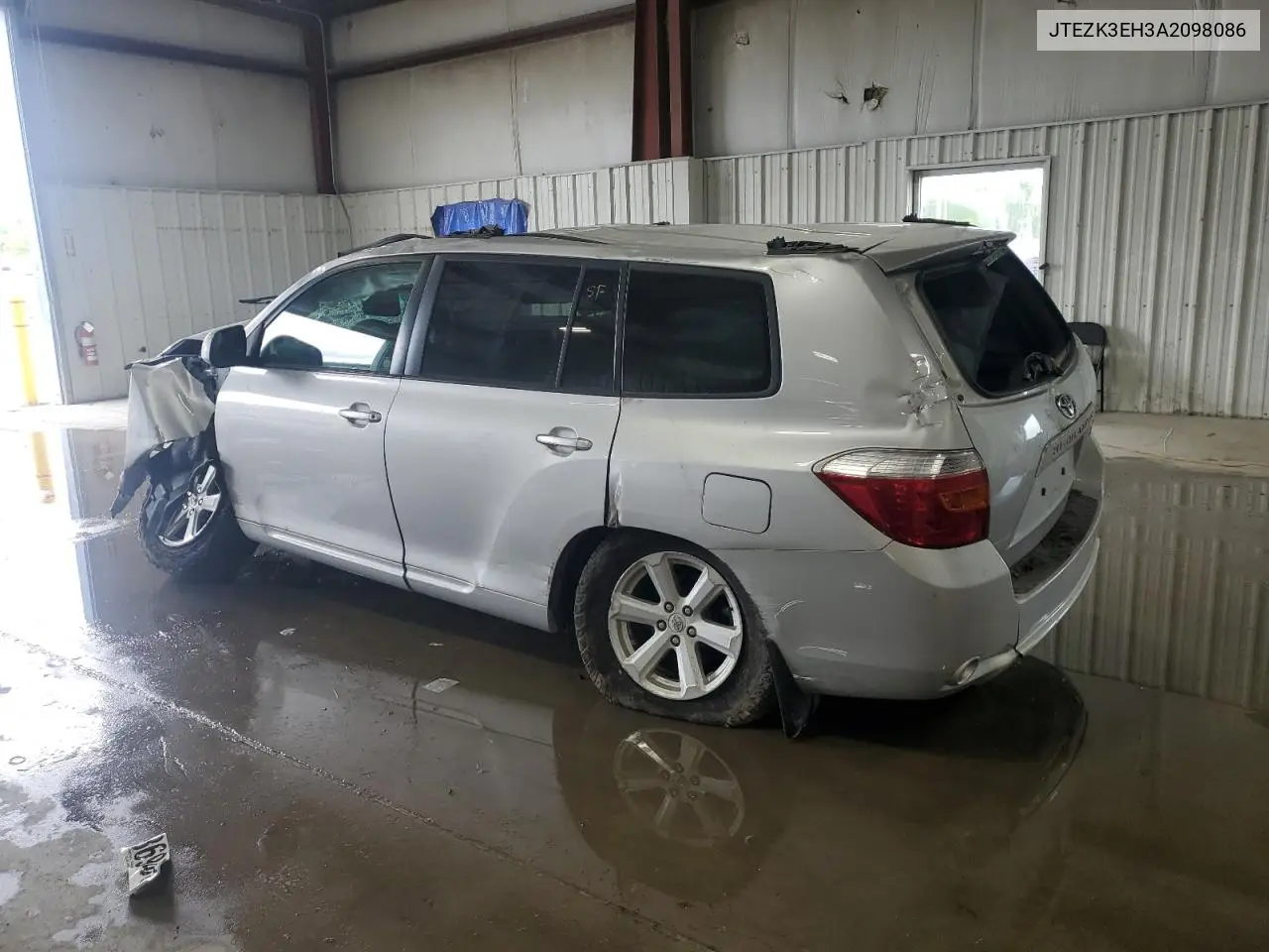2010 Toyota Highlander VIN: JTEZK3EH3A2098086 Lot: 58777365