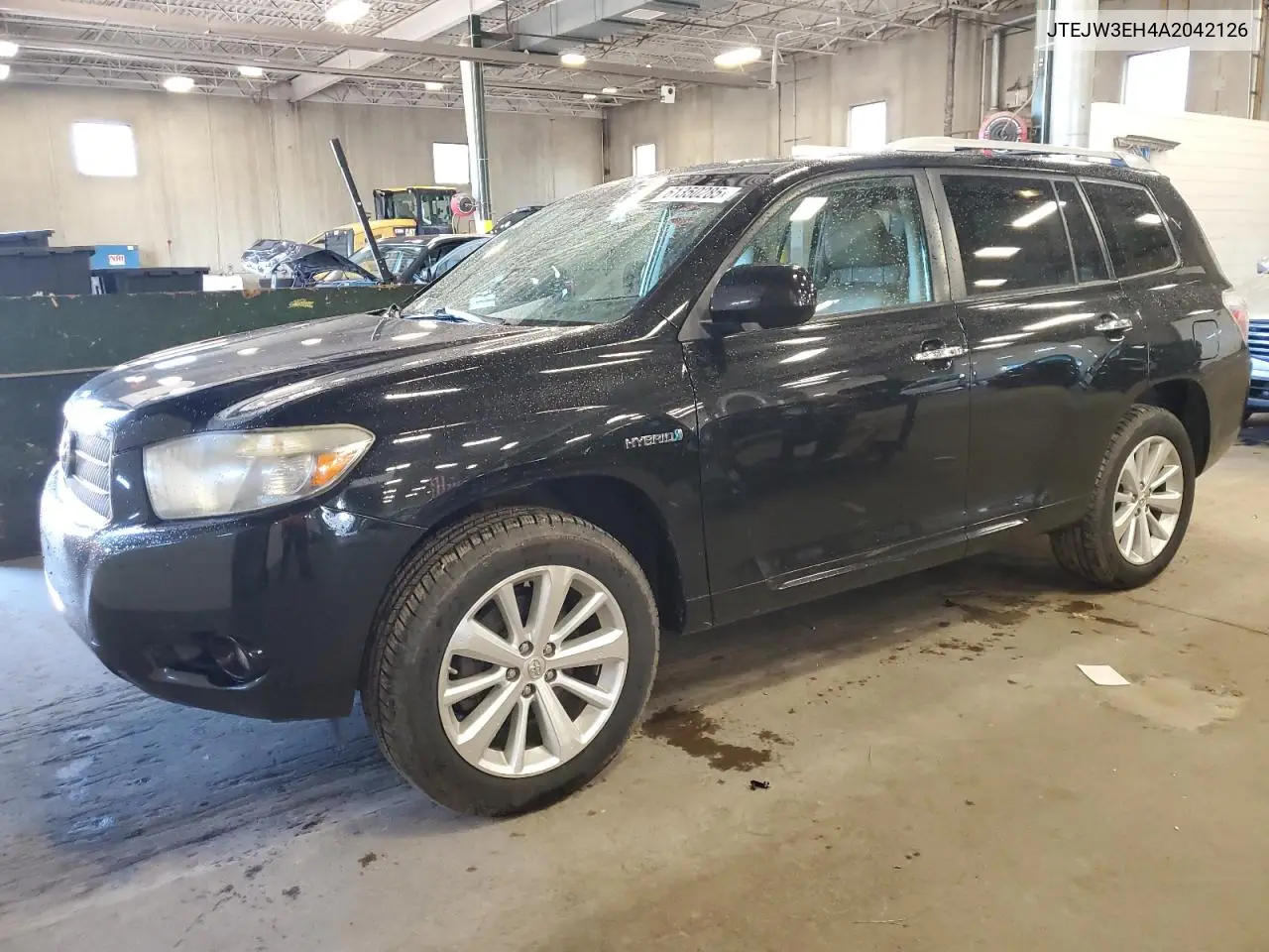2010 Toyota Highlander Hybrid Limited VIN: JTEJW3EH4A2042126 Lot: 61350285
