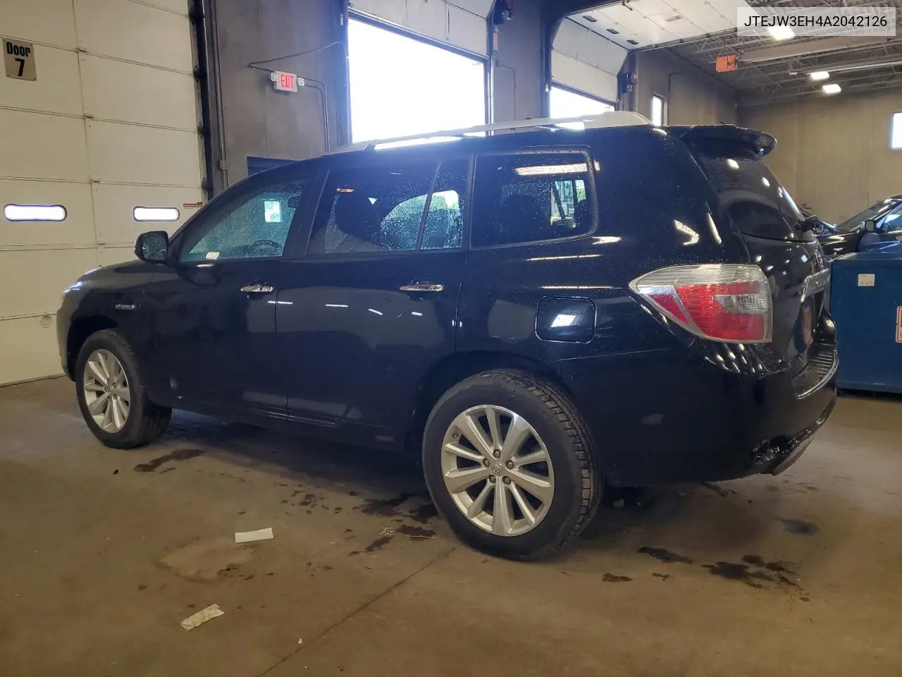 2010 Toyota Highlander Hybrid Limited VIN: JTEJW3EH4A2042126 Lot: 61350285