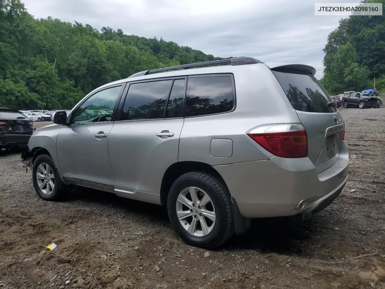2010 Toyota Highlander VIN: JTEZK3EH0A2098160 Lot: 62425665