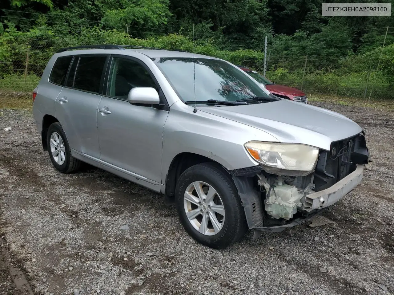 2010 Toyota Highlander VIN: JTEZK3EH0A2098160 Lot: 62425665