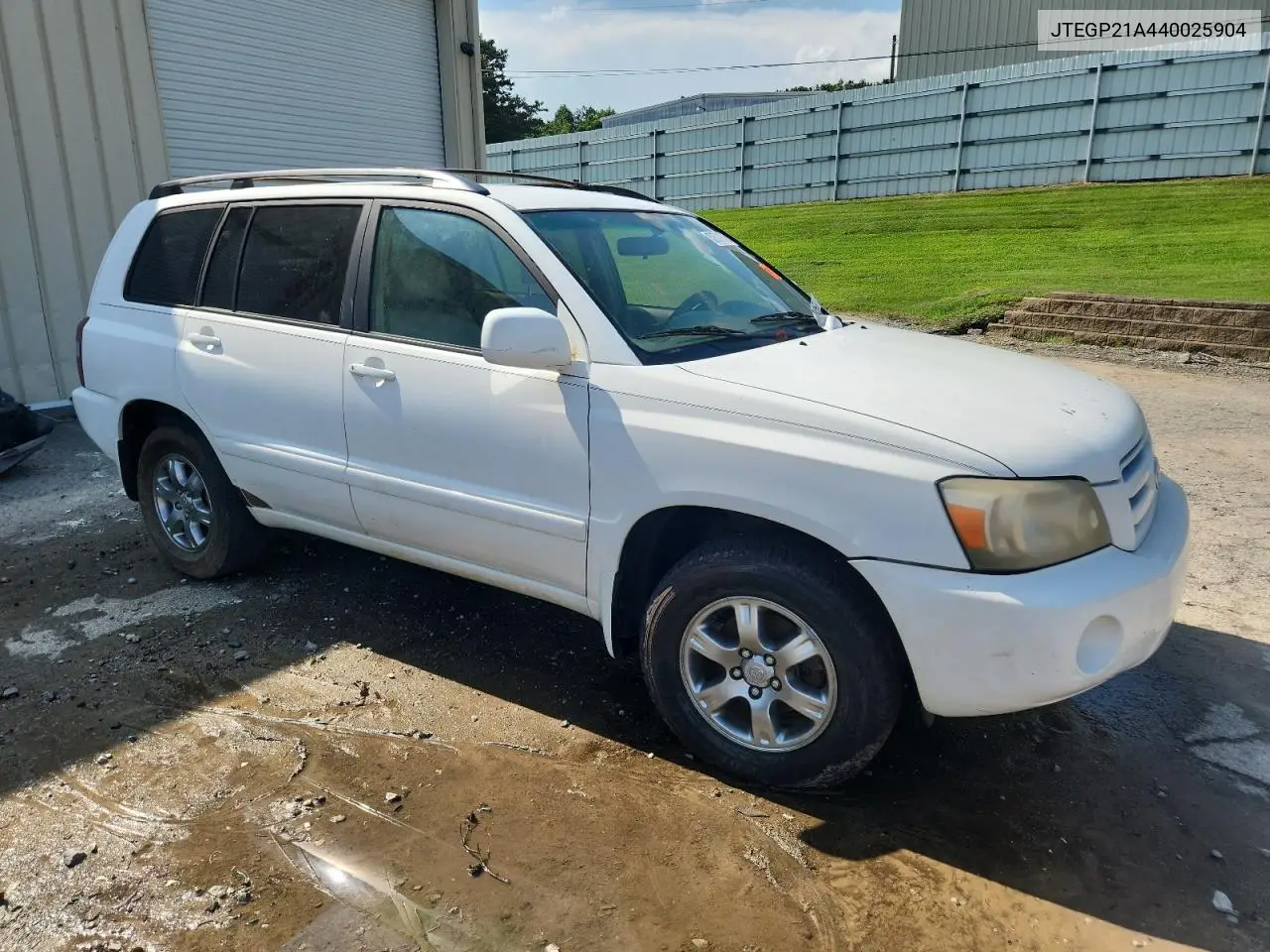 2010 Toyota Highlander Base VIN: JTEGP21A440025904 Lot: 62571945