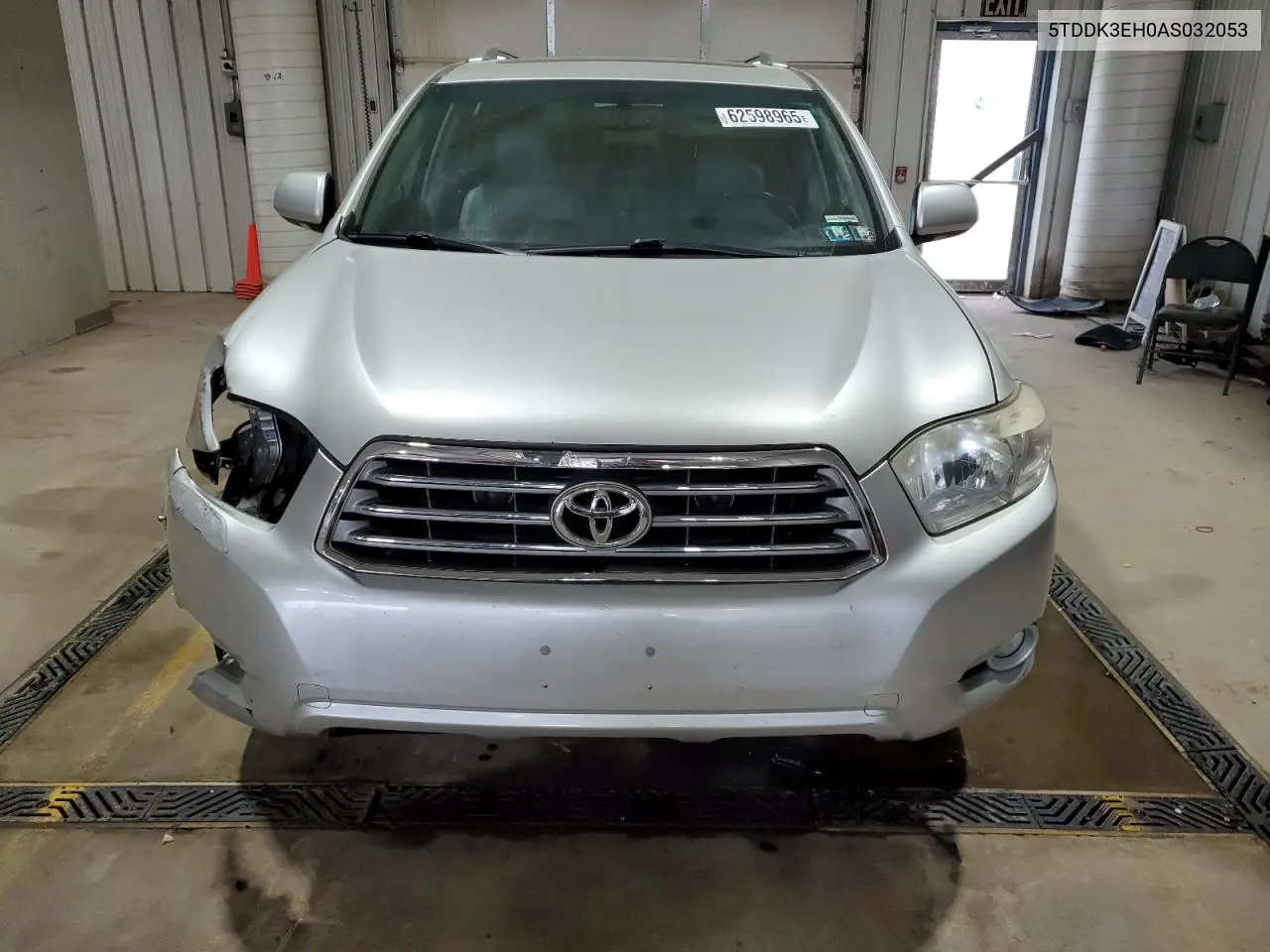 2010 Toyota Highlander Limited VIN: 5TDDK3EH0AS032053 Lot: 62598965