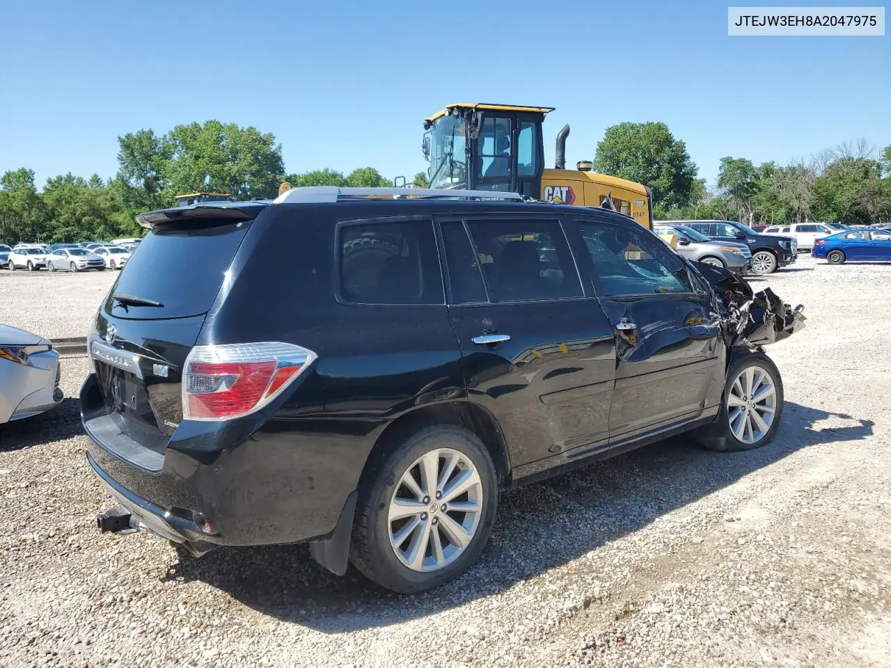 2010 Toyota Highlander Hybrid Limited VIN: JTEJW3EH8A2047975 Lot: 62694845