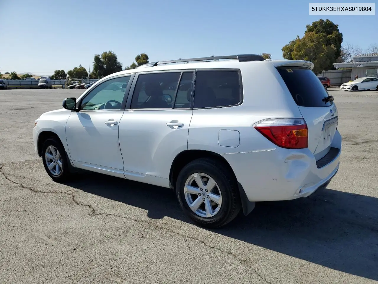 2010 Toyota Highlander Se VIN: 5TDKK3EHXAS019804 Lot: 62755255