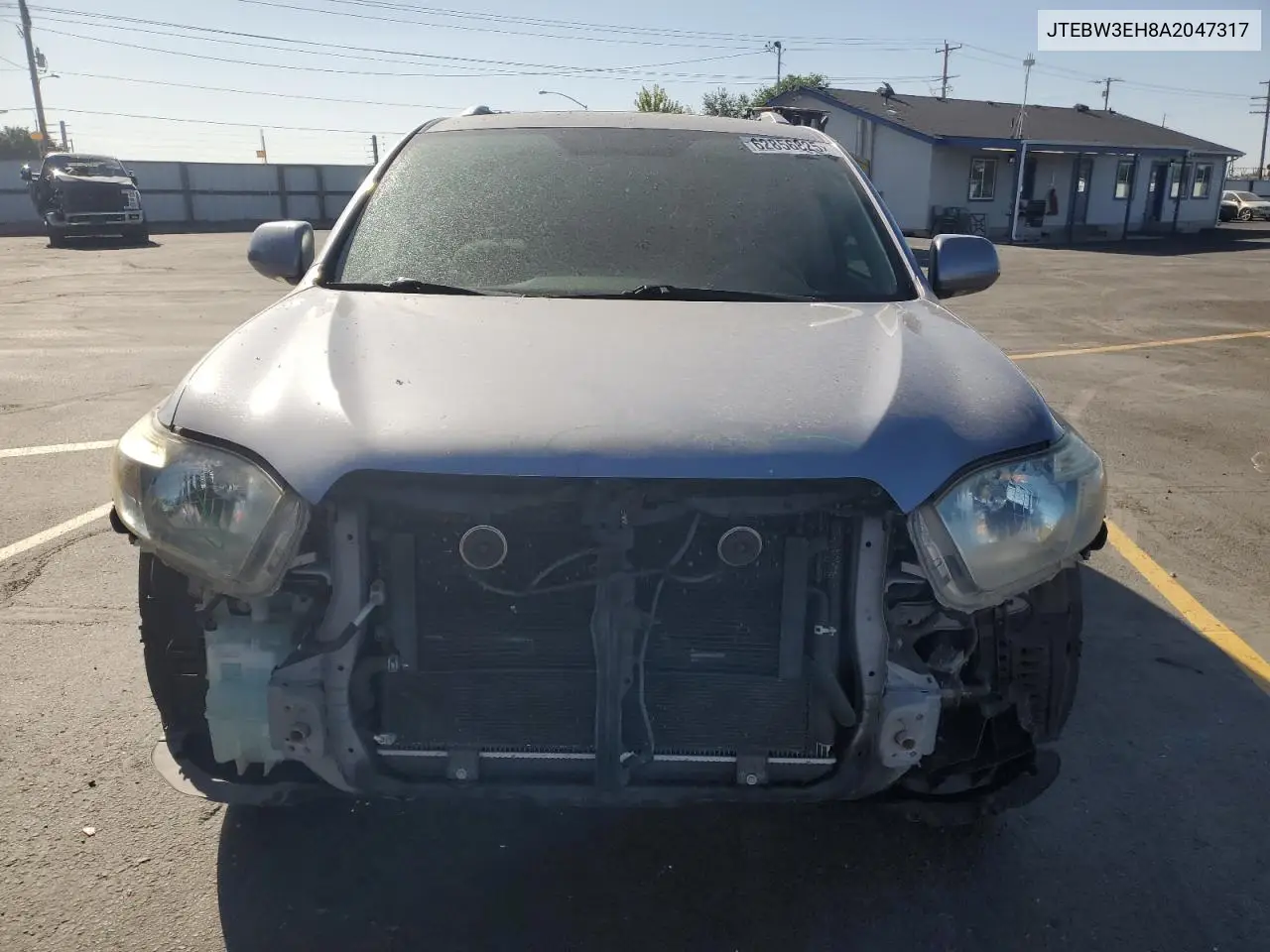 2010 Toyota Highlander Hybrid VIN: JTEBW3EH8A2047317 Lot: 62856825